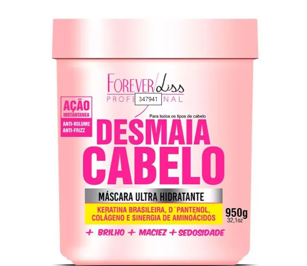 Forever Liss Desmaia Cabelo Ultra Moisturizing Mask 950g