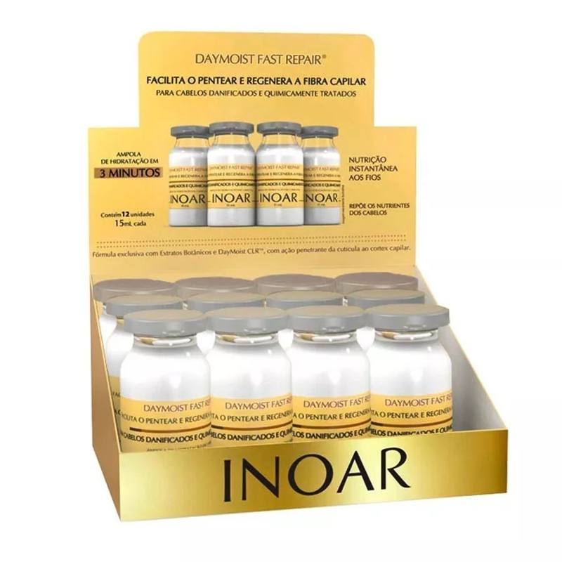 Inoar Daymoist Display 12 Ampoules 15ml Each
