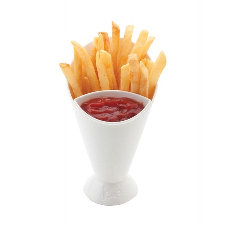 Kit 03 Soportes para Servir Papas Fritas con Ketchup Joie