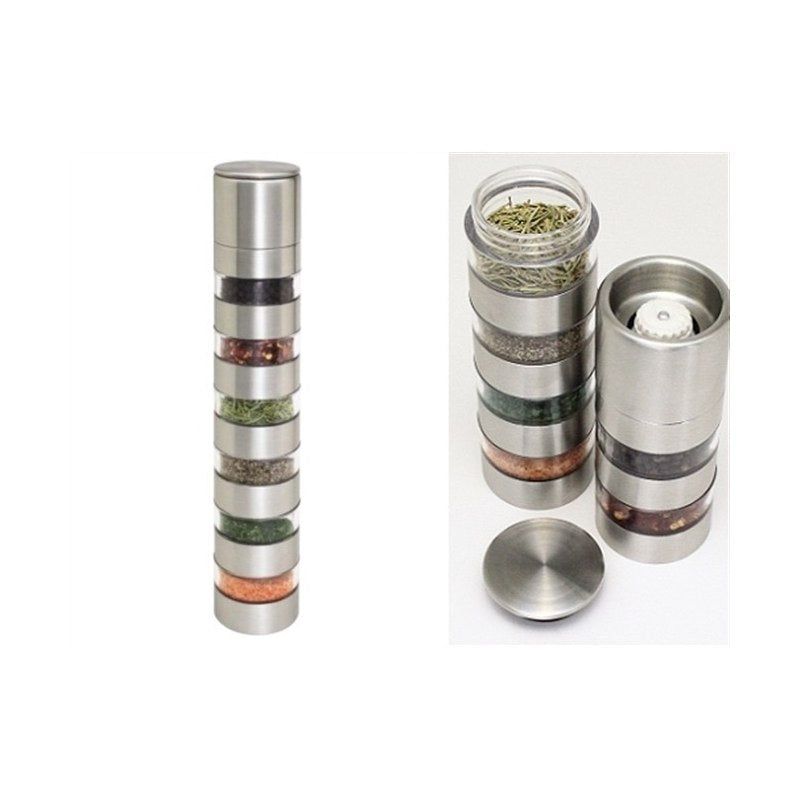 Molinillo magnético para condimentos Fackelmann de metal importado