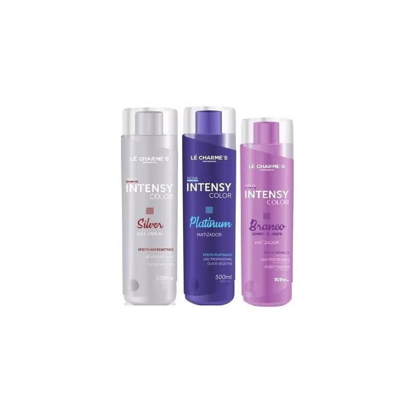 Intensy Color Platino+plata 500ml+Blanco Nieves 300ml