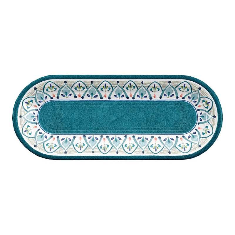 Fuente Tarhong rectangular de melamina de colores