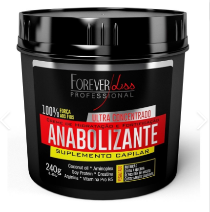 Kit 2 Anabólicos Capilares 240g - Forever Liss