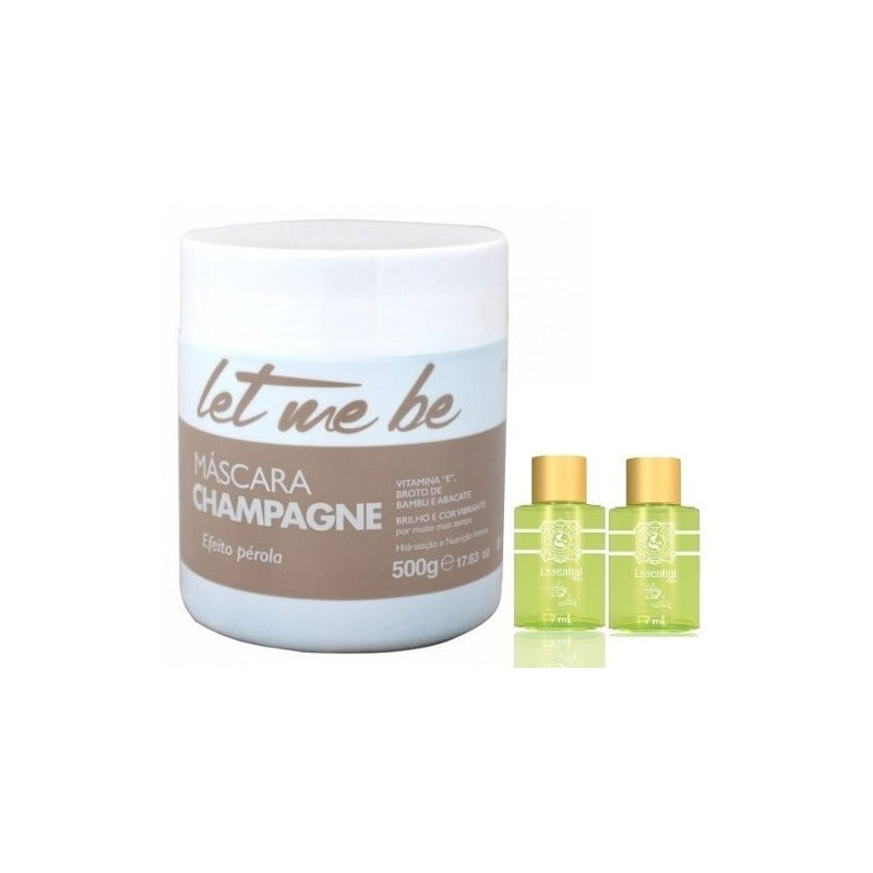 Let Me Be Mascara Champagne - Tint 500g + 02 Argan Oil