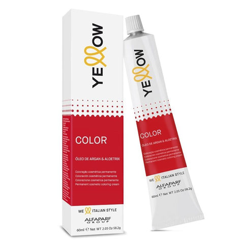 Yellow Color Coloring Kit 10x60ml Nº 8.4