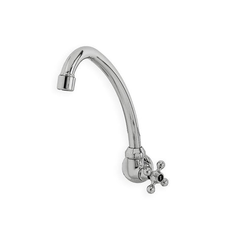 Metal Kitchen Wall Mounted Spout Faucet