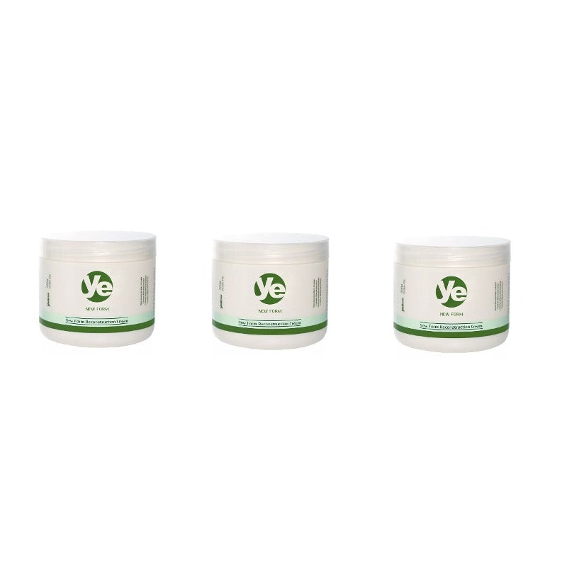Kit With 3 Yellow Reconstruction Cream 500g Each