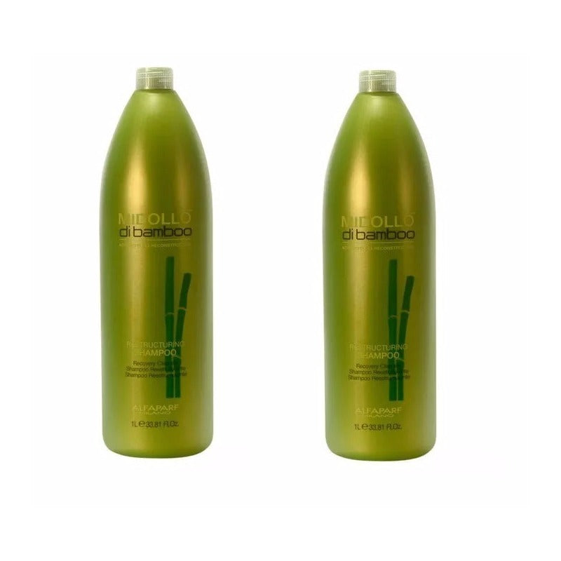 Alfaparf Midollo Di Bamboo Restructuring Shampoo Kit 1000ml