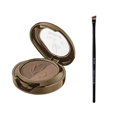 Vult Makeup Kit Beveled Brush and Eyebrow Duo