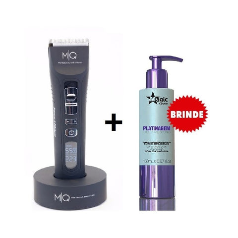 Force Lithium Bivolt Mq Hair Cutting Machine + Gift