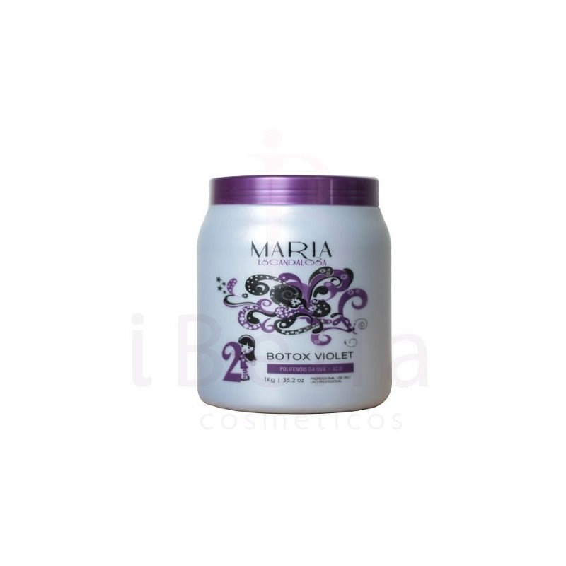 Maria Escandalosa Beautox Violet Matizador Loiras - 1kg Novo