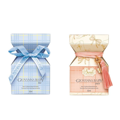 Giovanna Baby Blue and Peach Cologne Deo Kit 50ml Each