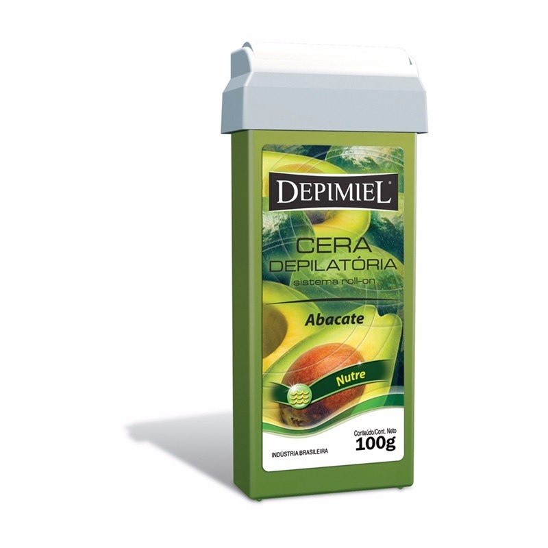 Kit Con 25 Ceras Depilatorias Roll On 100g Aguacate