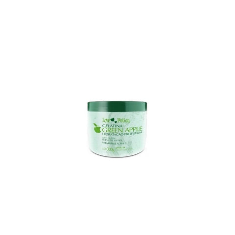 Green Apple Love Potion Hair Gelatin 300g + Gift