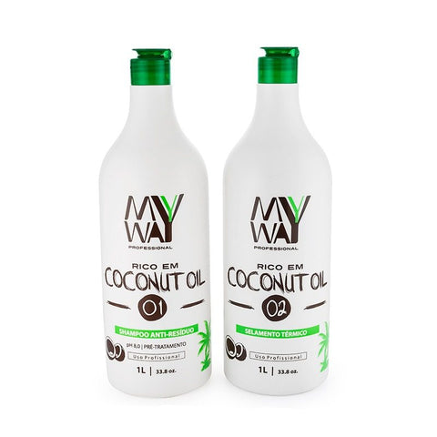 Thermal Sealing My Way Coconut Progressive Brush Coconut Oil