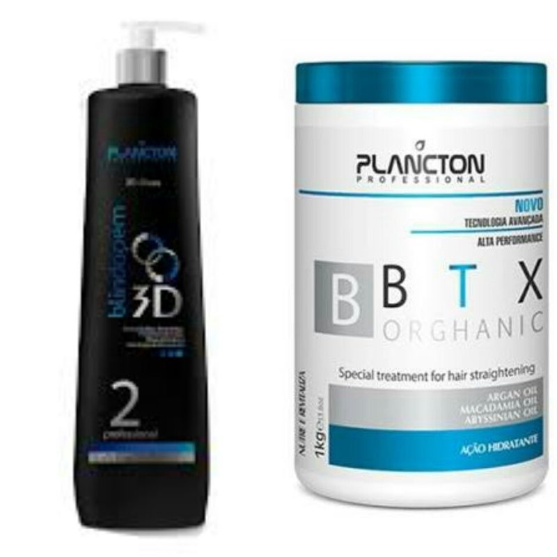 Gloss Blindagem 3d + Btox Orghanic 1kg Plankton