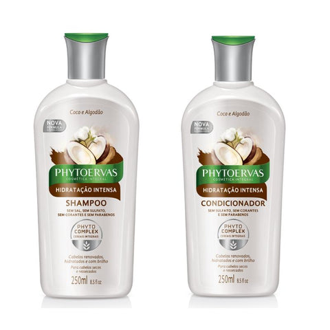 Phytoervas Intense Hydration Shampoo + Conditioner Kit