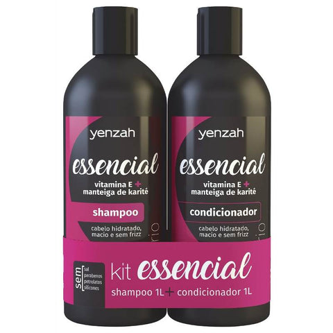 Yenzah Essential Shampoo And Conditioner Kit 2x1l