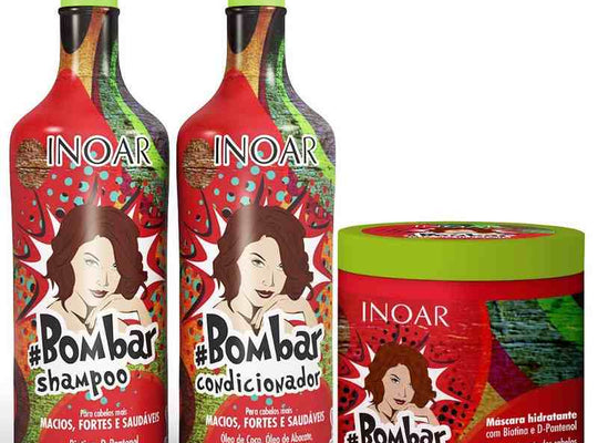 Inoar Bombar Kit 2x1 Liter + Mask 500g