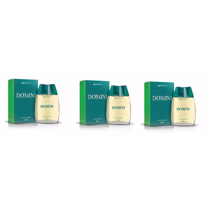 Domini Deo Cologne Kit 3x100ml Phytoderm