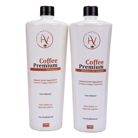 Coffee Premium Hv Cosmetics Treatment 2x1000ml - Alisa 100%