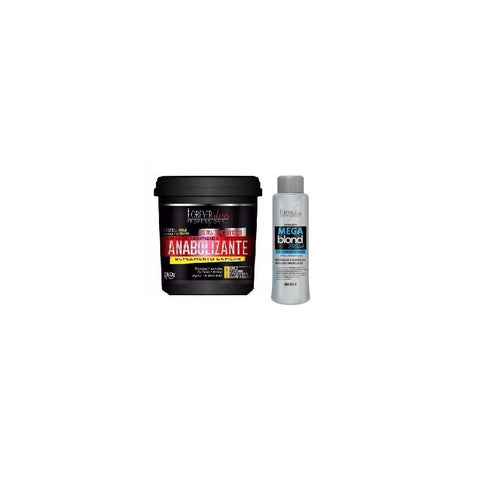 Kit=01 Anabolic 240g+01 Matizador Mega Blond Black 