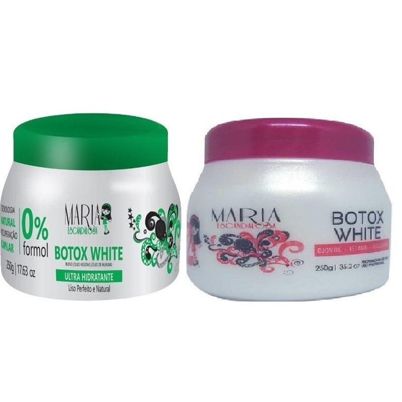 Maria Escandalosa 6 Botox Sin Formol + 6 Botox Blanco 12x250g