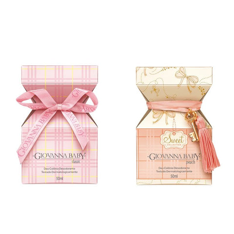 Giovanna Baby Classic and Peach Cologne Deo Kit 50ml Each