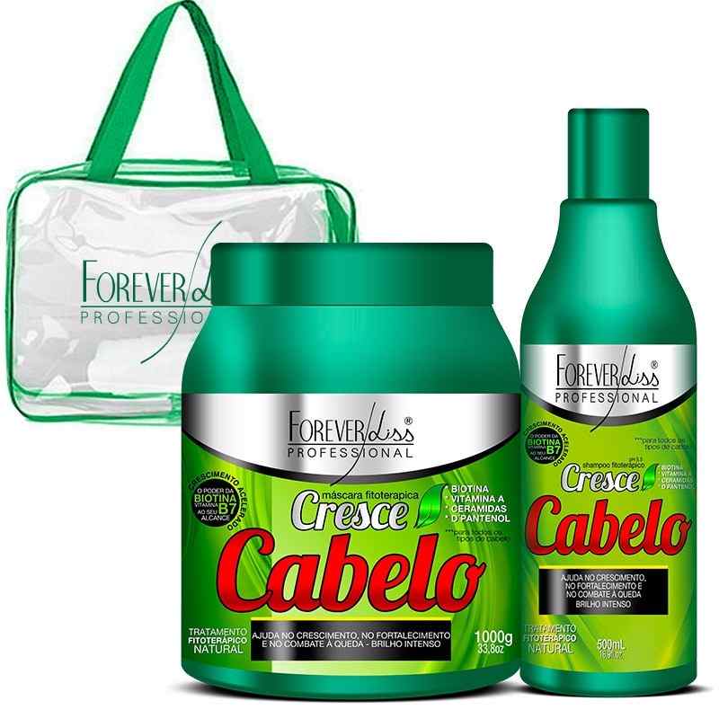 Kit Crecimiento Capilar Con Máscara 1kg + Bolsitas De Regalo