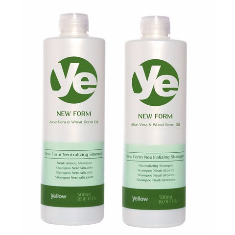 Kit With Two Yellow Professional Neutralizing Shampoo 500ml