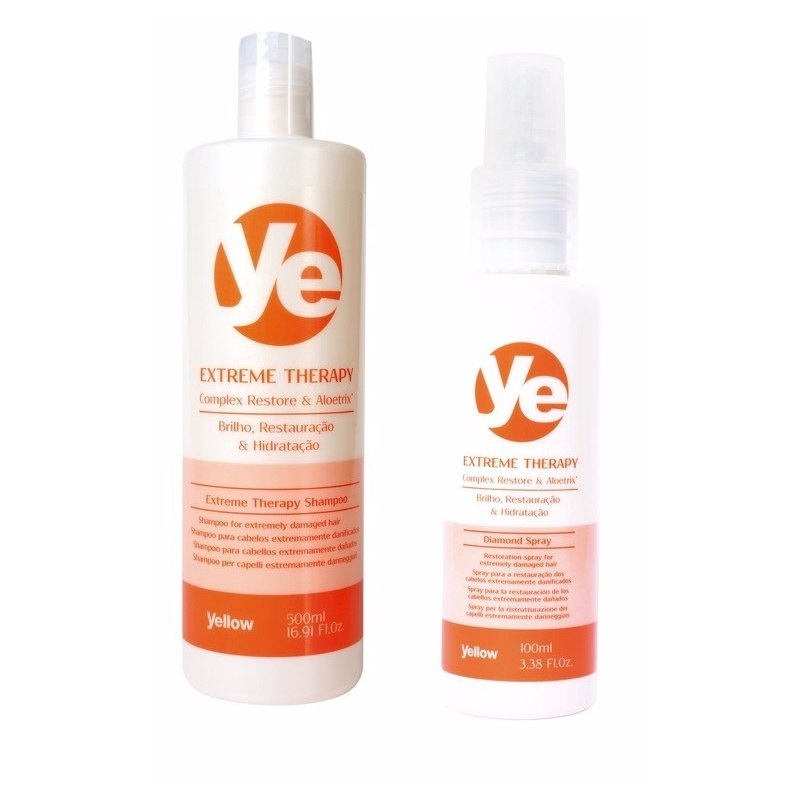 Yellow Extreme Therapy Shampoo &amp; Restorative Spray Kit