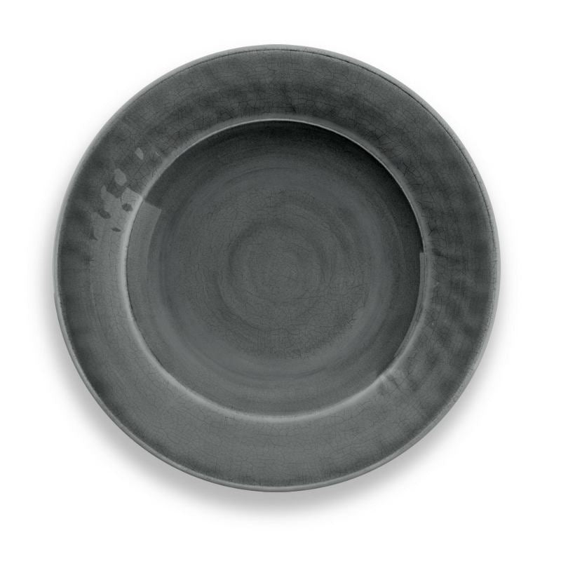 Tarhong Round Gray Melamine Dessert Plate