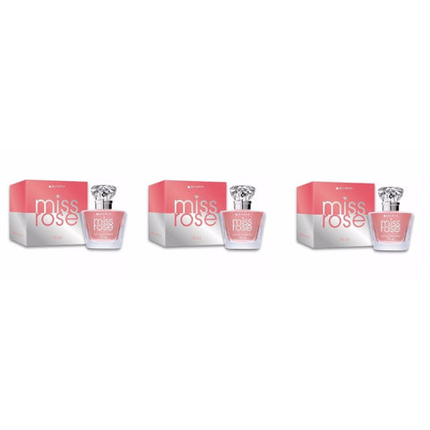 Miss Rose Deo Cologne Kit 3x75ml Phytoderm