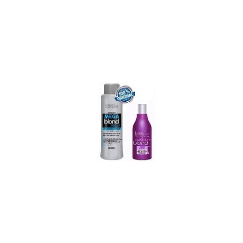 Kit=01 Shampoo Platinum Blond+01 Matizador Mega Blond Black