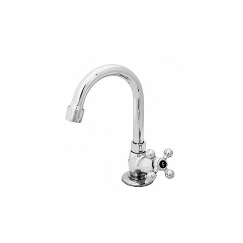 Mobile Spout Table Tap for Chromed Metal Washbasin