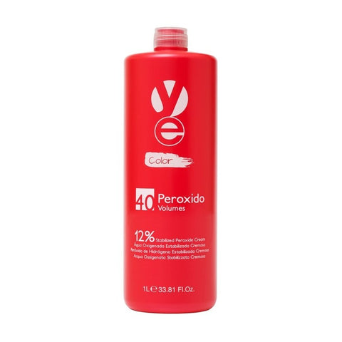 Yellow 1 Liter Hydrogen Peroxide Volume 40