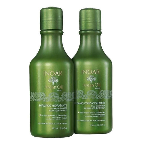 Inoar Kit Duo Argan Oil Shampoo 250ml + Condicionador 250ml