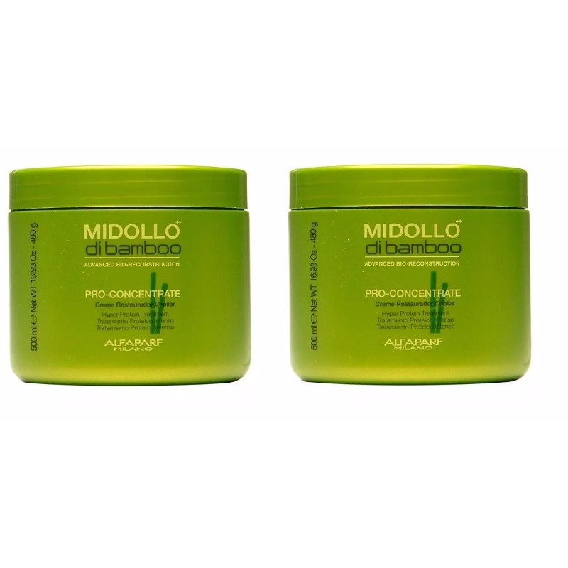 Kit Two Midollo Di Bamboo Pro Concentrate Mask 500ml