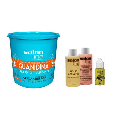 Kit Guanidina Salon Line Super De 215g