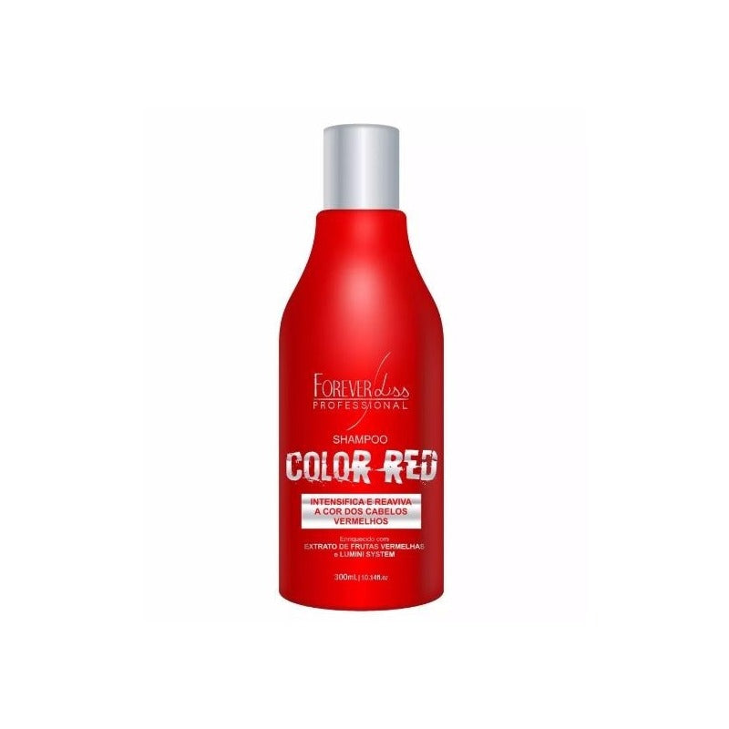 Color Red Shampoo - Forever Liss 300ml