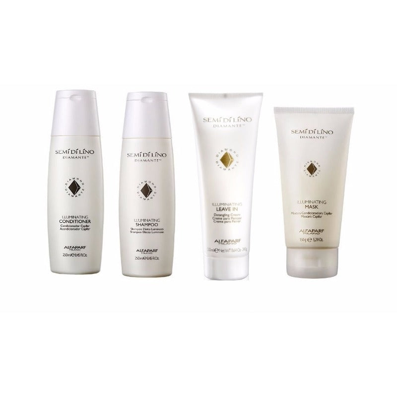 Alfaparf Shampoo Conditioner Mask &amp; Leave In Kit