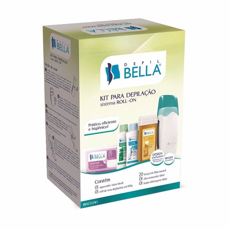 Complete Hair Removal Kit Depil Bella Roll-on System