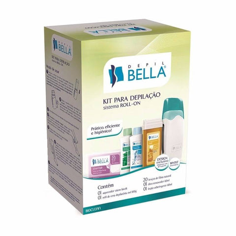 Complete Hair Removal Kit Depil Bella Roll-on System