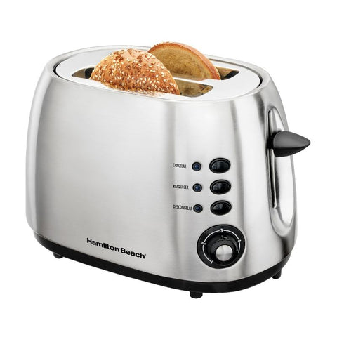 Hamilton Beach Stainless Steel Toaster, 220v, 900w, 22504-bz220