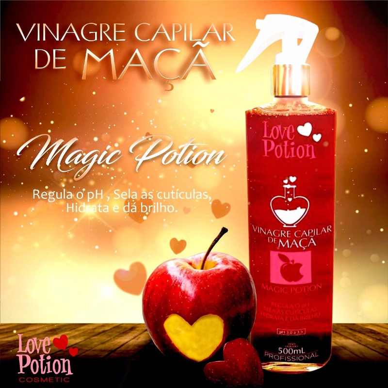 Magic Potion Love Potion Apple Hair Vinegar 500ml