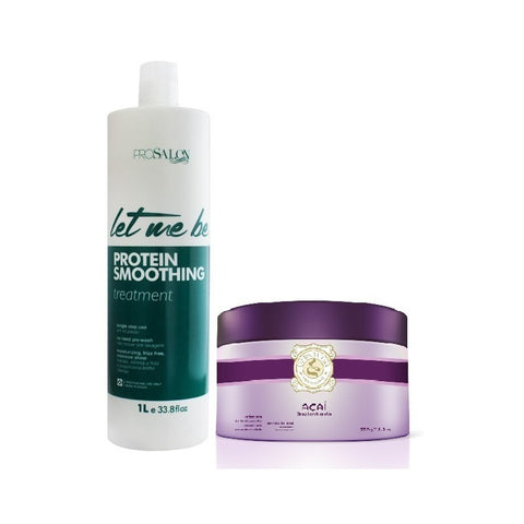 Progressiva Let Me Be Without Formaldehyde 1 Liter + Açai Mask 250g