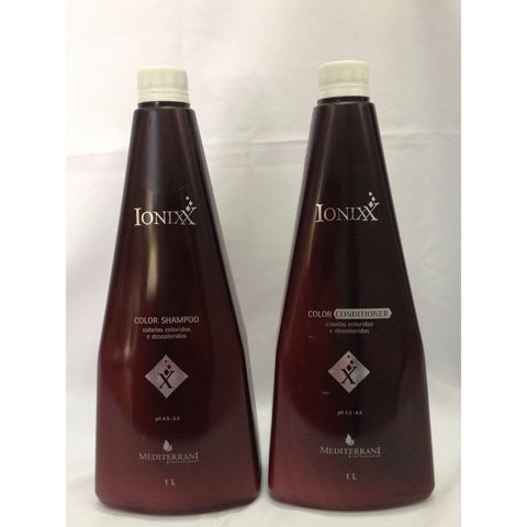 Mediterrani Kit Ionixx Color Shampoo 1l + Conditioner 1l 