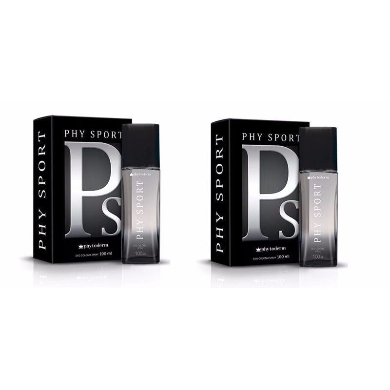 Phy Sport Deo Cologne Kit 2x100ml Phytoderm