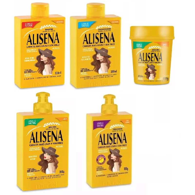 Kit 5 Alisena Products