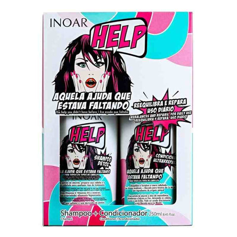 Inoar Kit Duo Help Shampoo Condicionador 2x250ml